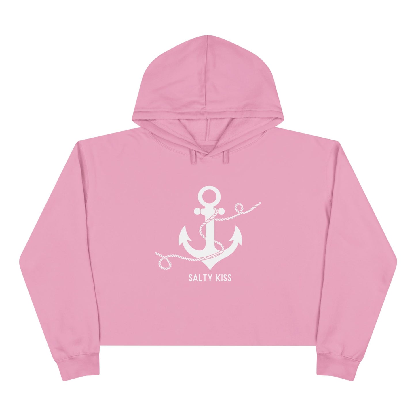Women's Crop Hoodie -Coastal Anchor