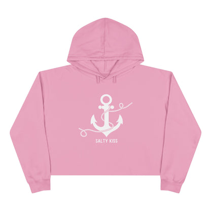 Women's Crop Hoodie -Coastal Anchor