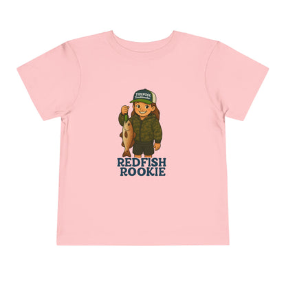 Toddler Girls Fishing Tee – Redfish Rookie