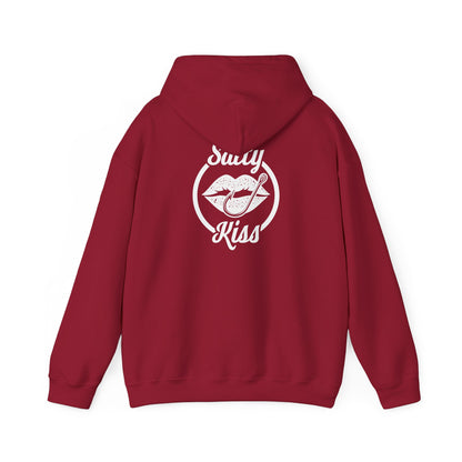 "Salty Kiss" Heavy Blend™ Hoodie - white logo