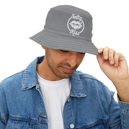 "Salty Kiss" Bucket Hat - white logo