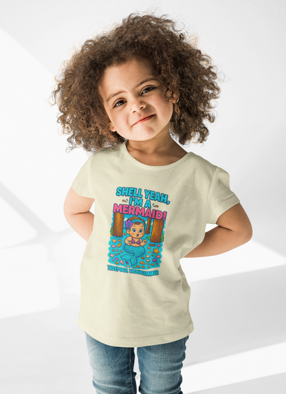 "Shell Yeah, I'm a Mermaid" Infant Tee