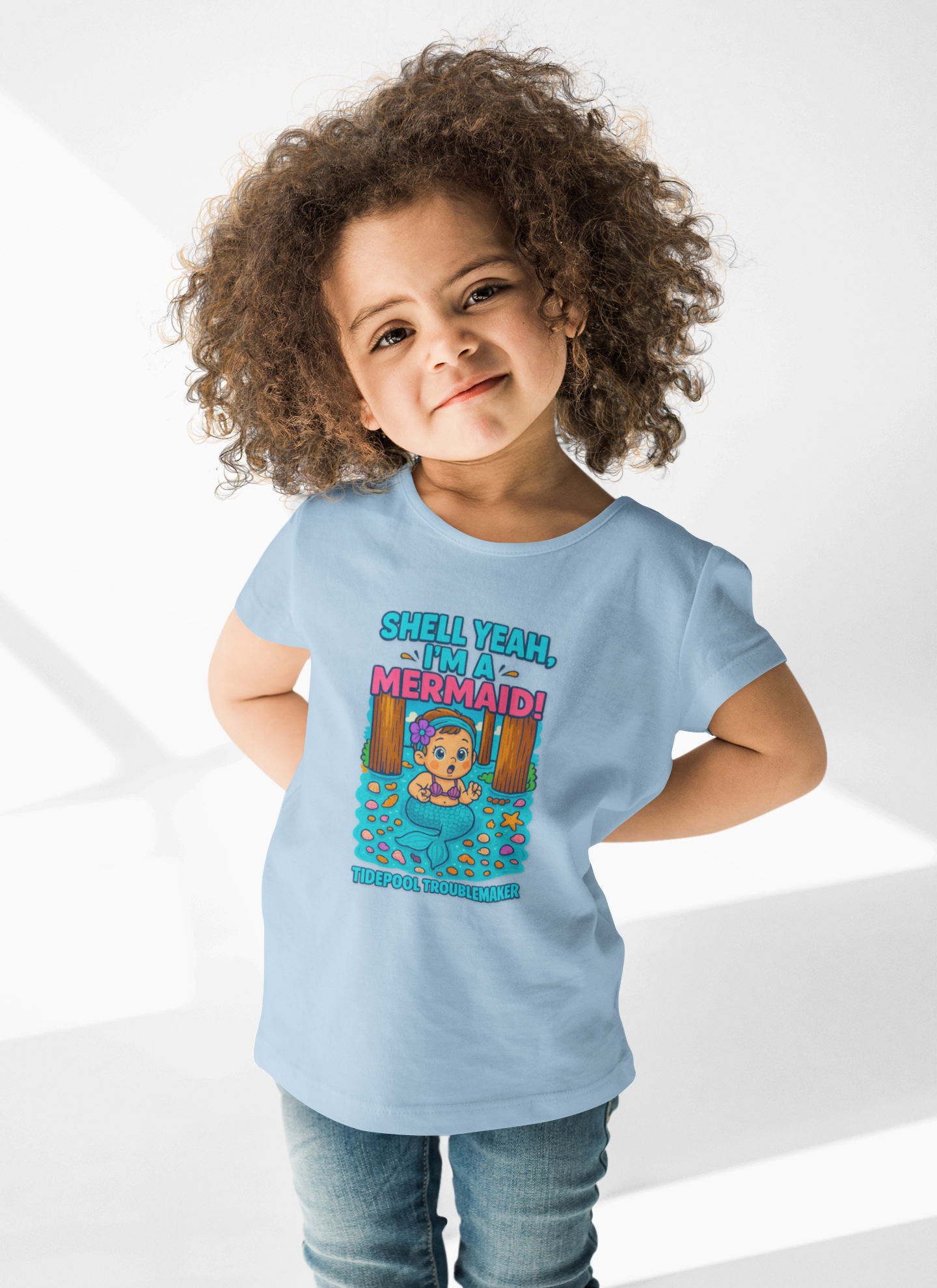 "Shell Yeah, I'm a Mermaid" Infant Tee