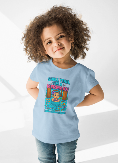 "Shell Yeah, I'm a Mermaid" Infant Tee