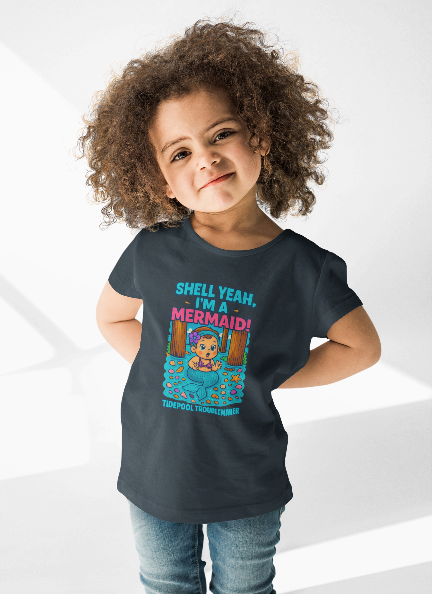 "Shell Yeah, I'm a Mermaid" Infant Tee