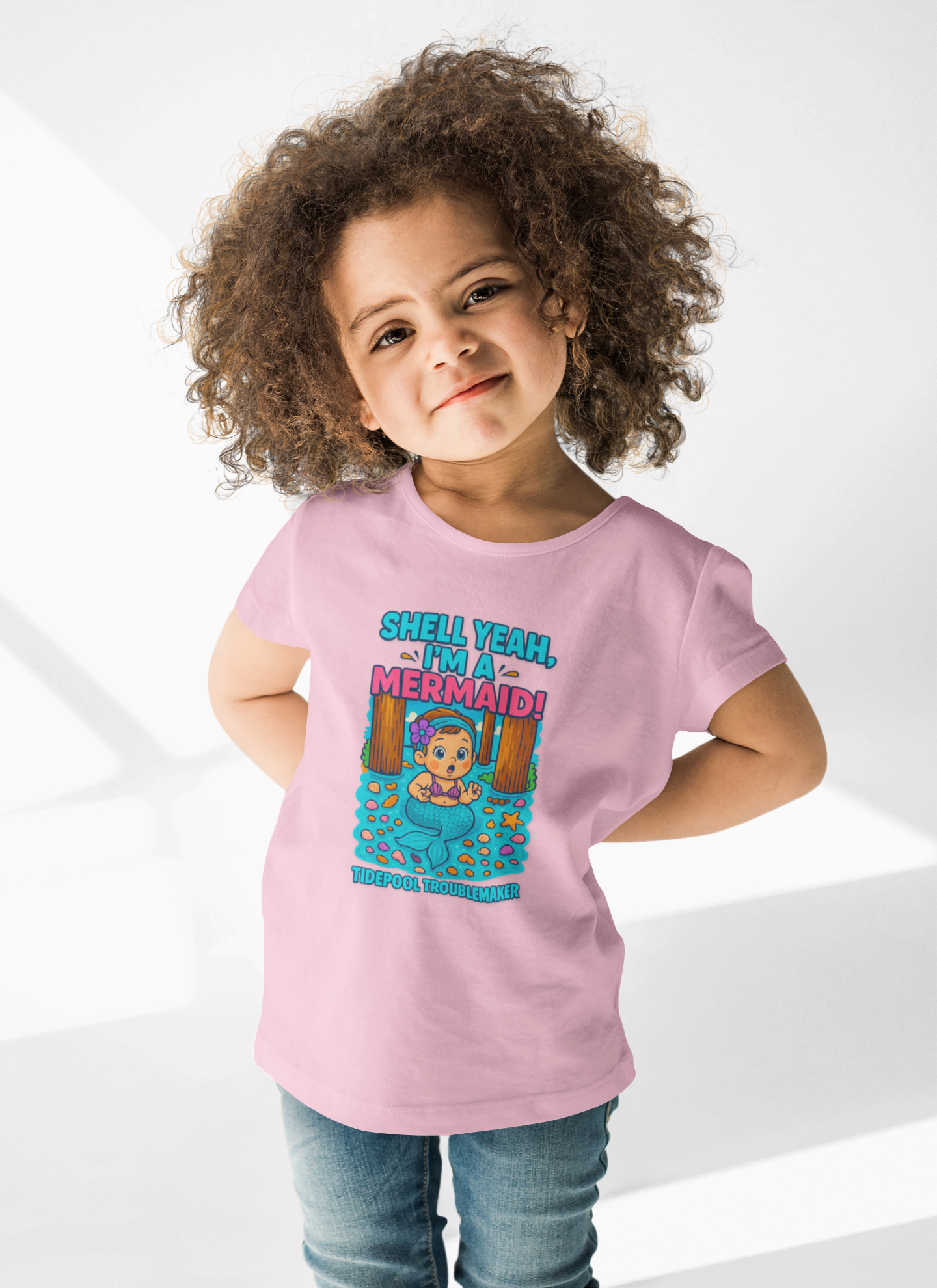 "Shell Yeah, I'm a Mermaid" Infant Tee