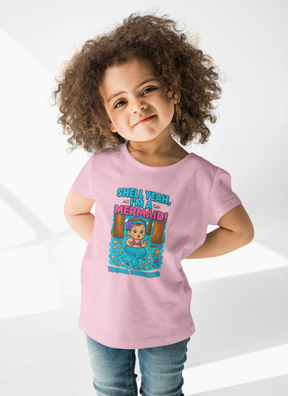 "Shell Yeah, I'm a Mermaid" Infant Tee