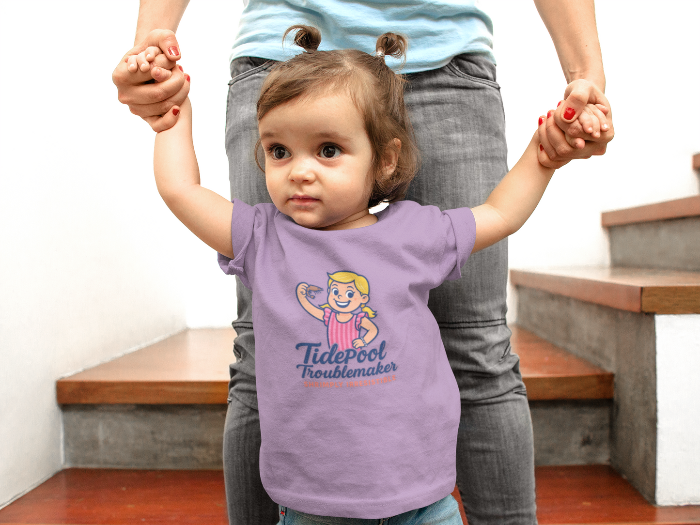 "Shrimply Irresistible" Infant Tee