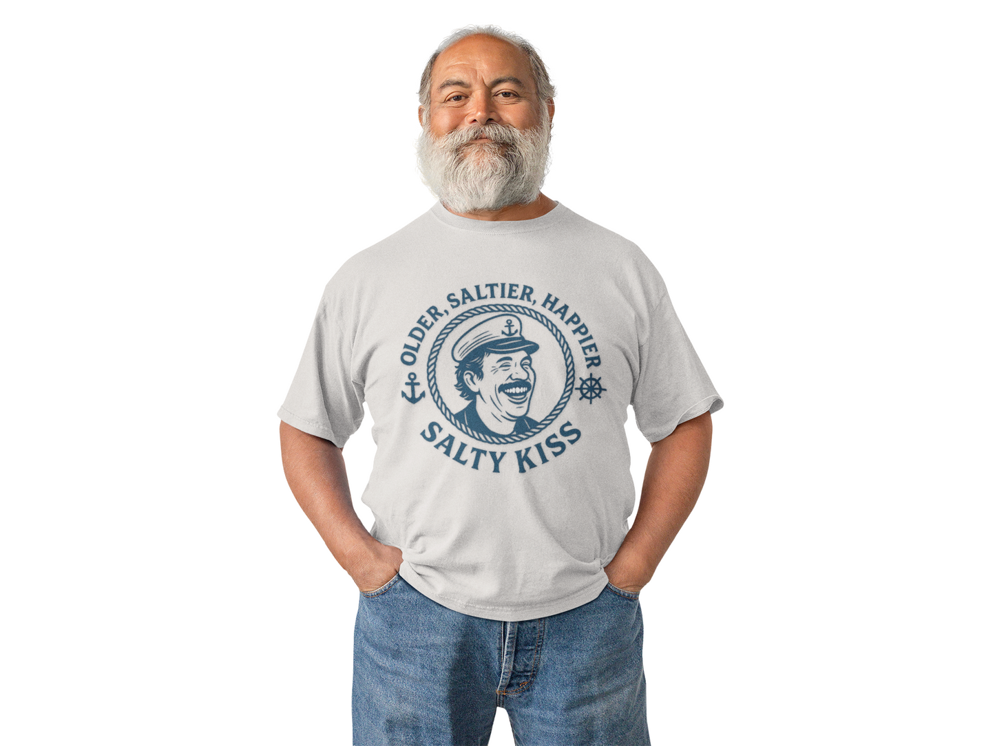 "Older, Saltier, Happier" Tee