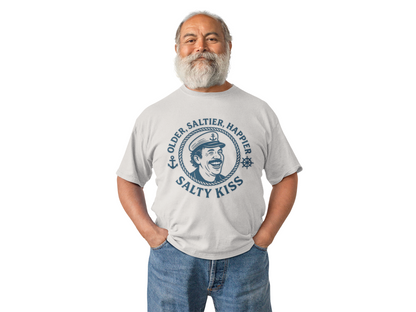 "Older, Saltier, Happier" Tee