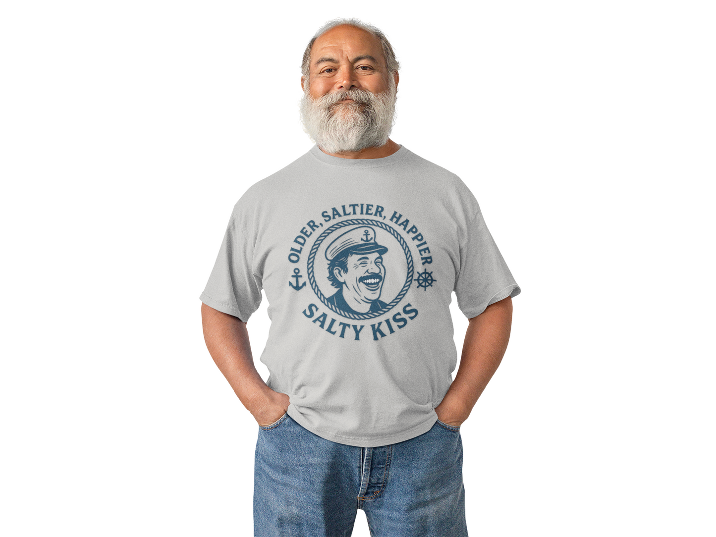 "Older, Saltier, Happier" Tee