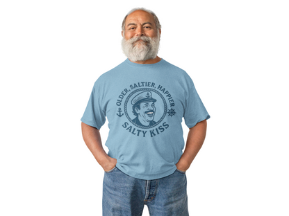 "Older, Saltier, Happier" Tee