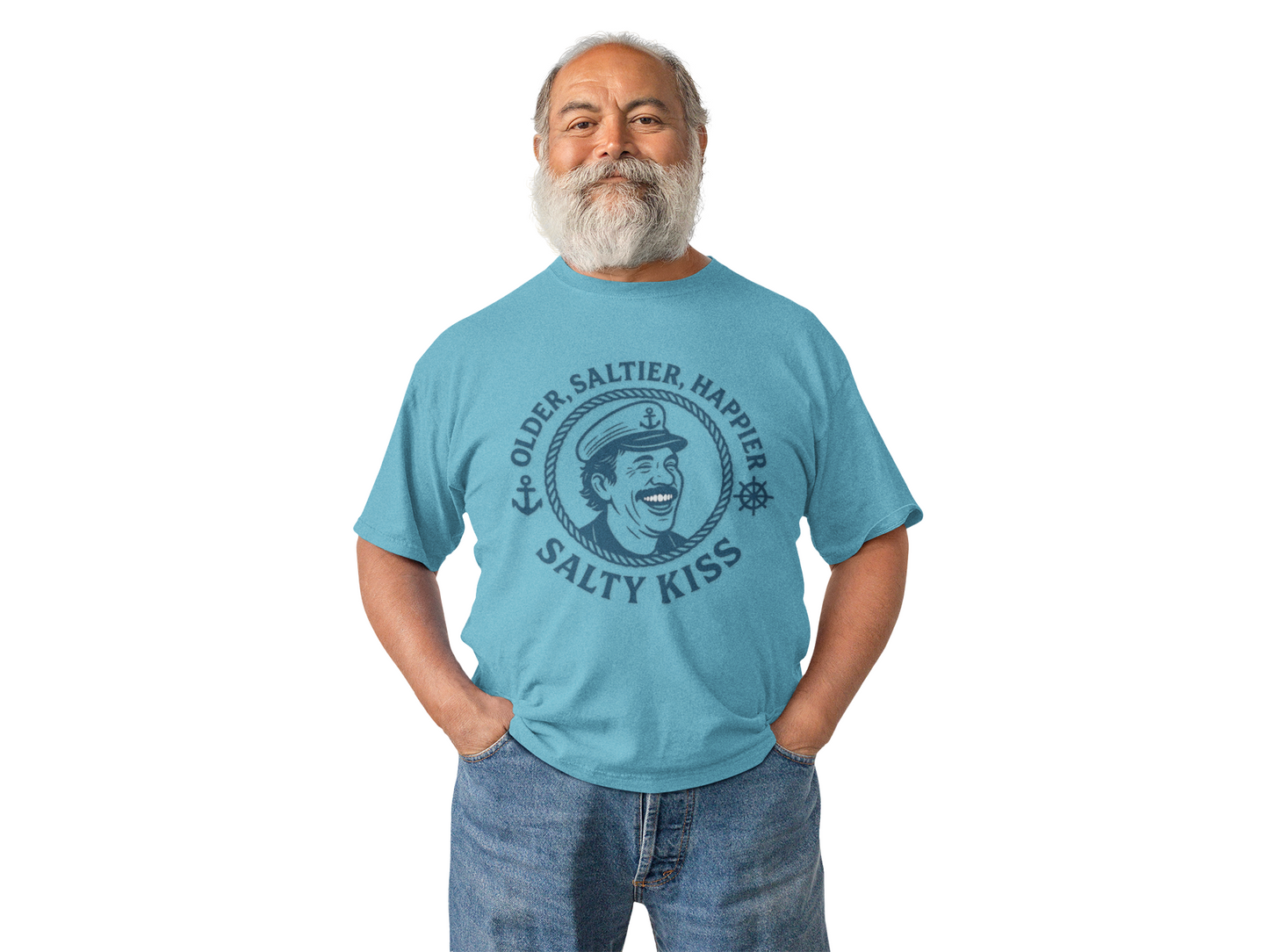 "Older, Saltier, Happier" Tee