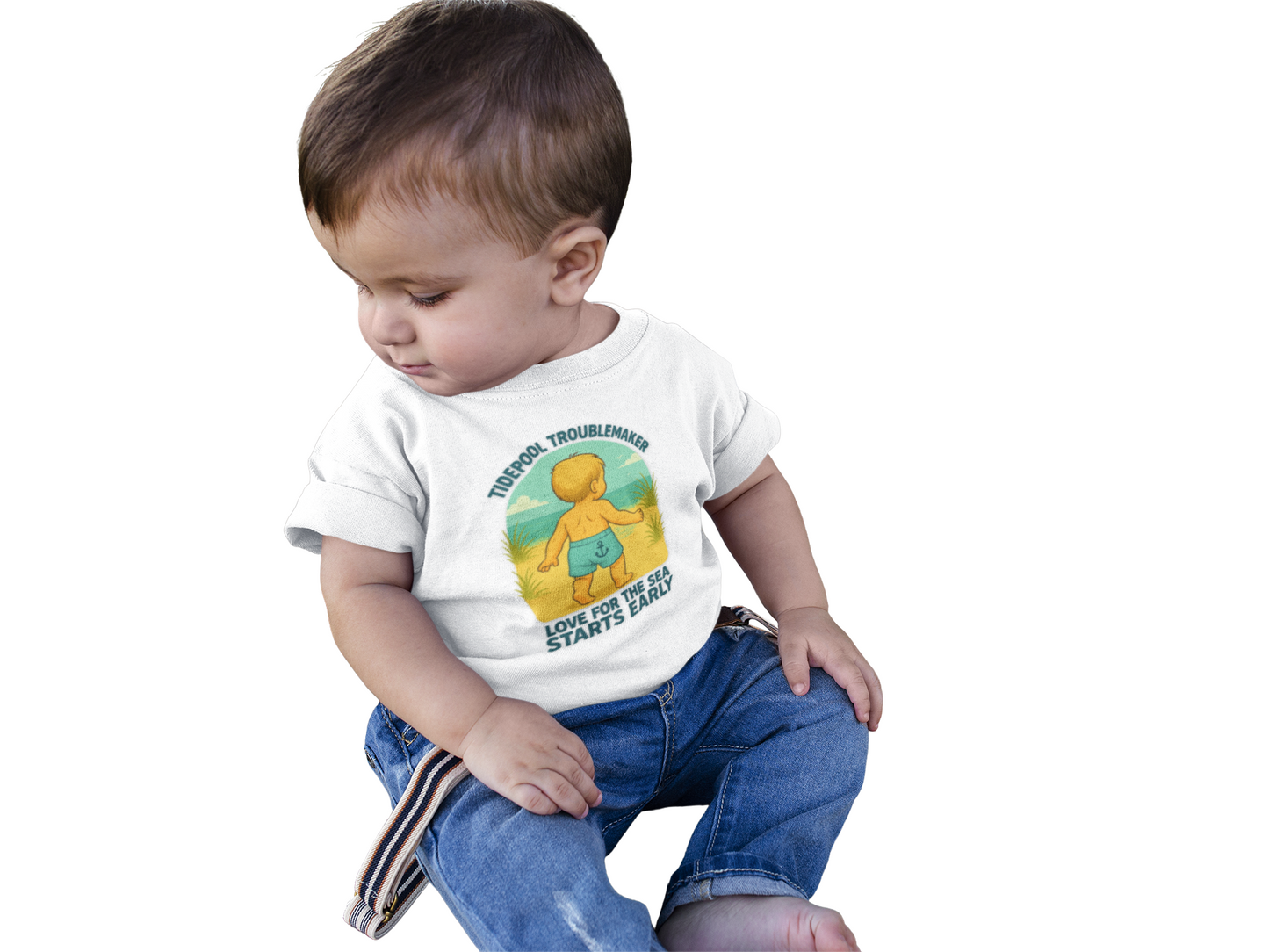 "Love for the Sea Starts Early" Infant Tee
