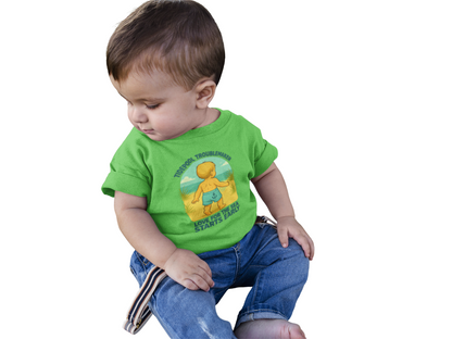 "Love for the Sea Starts Early" Infant Tee