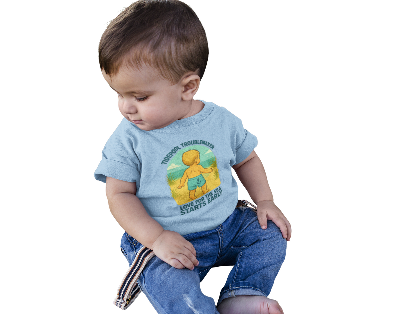 "Love for the Sea Starts Early" Infant Tee