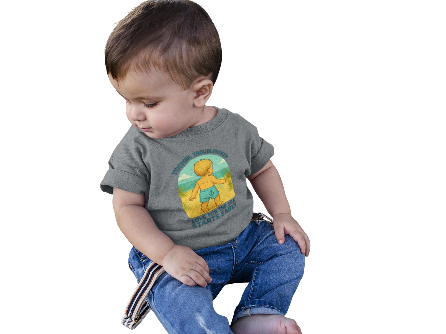 "Love for the Sea Starts Early" Infant Tee