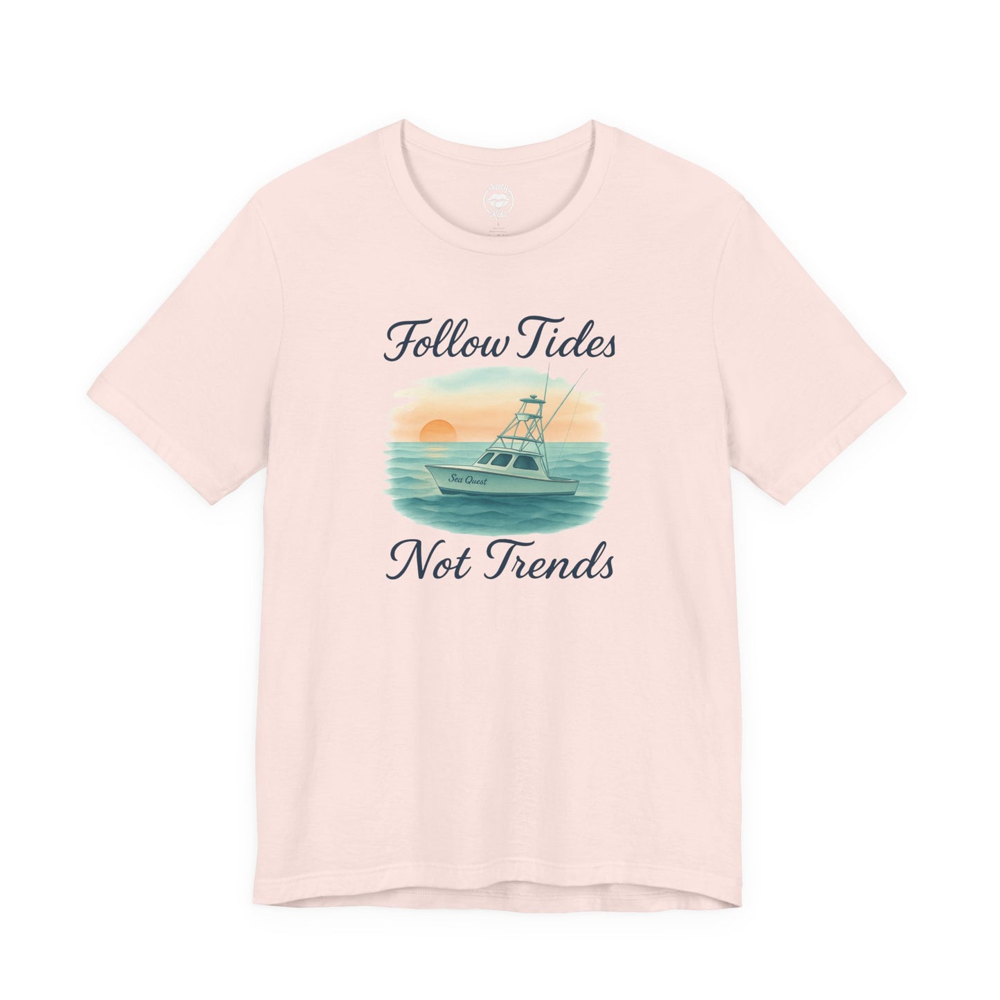 "Follow Tides Not Trends" Tee