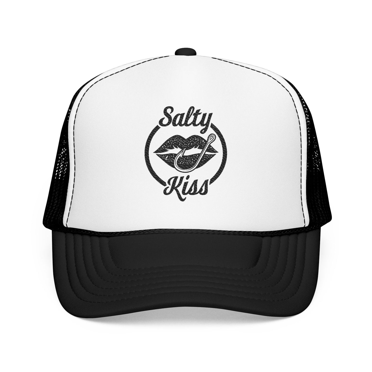 "Salty Kiss" Embroidered Trucker Hat