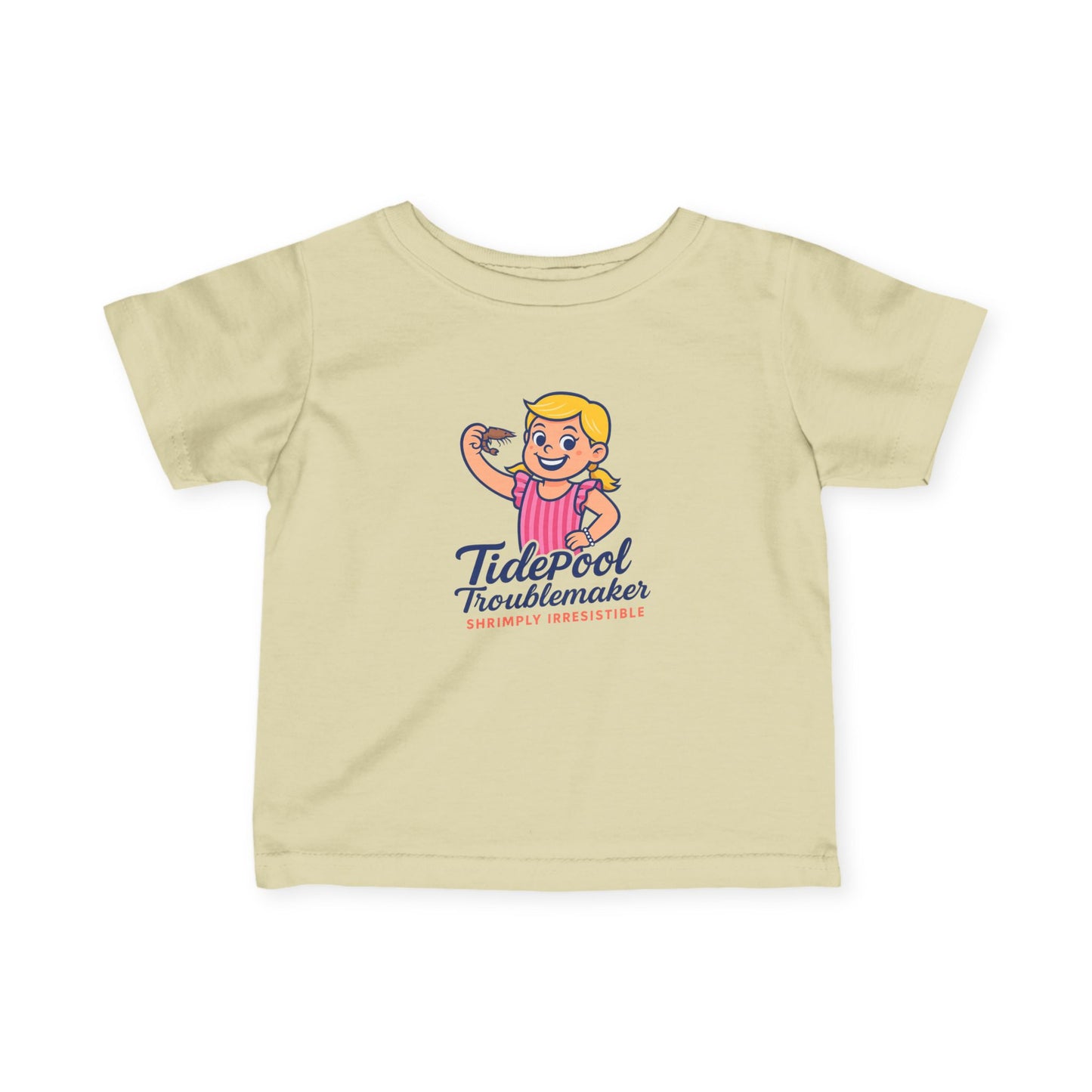 "Shrimply Irresistible" Infant Tee