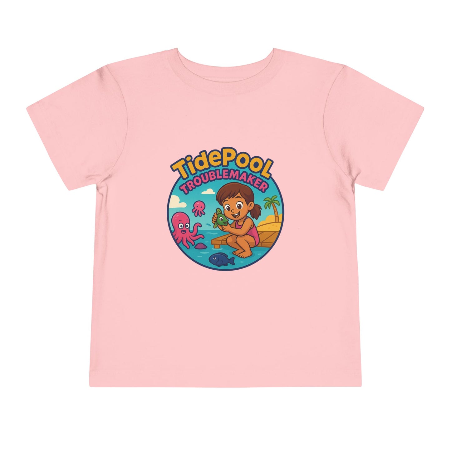 "TIDEPOOL TROUBLEMAKER" Toddler Tee