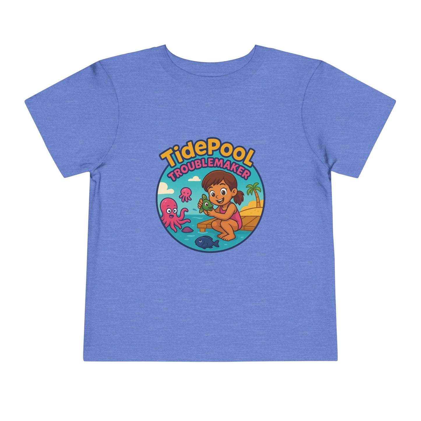 "TIDEPOOL TROUBLEMAKER" Toddler Tee