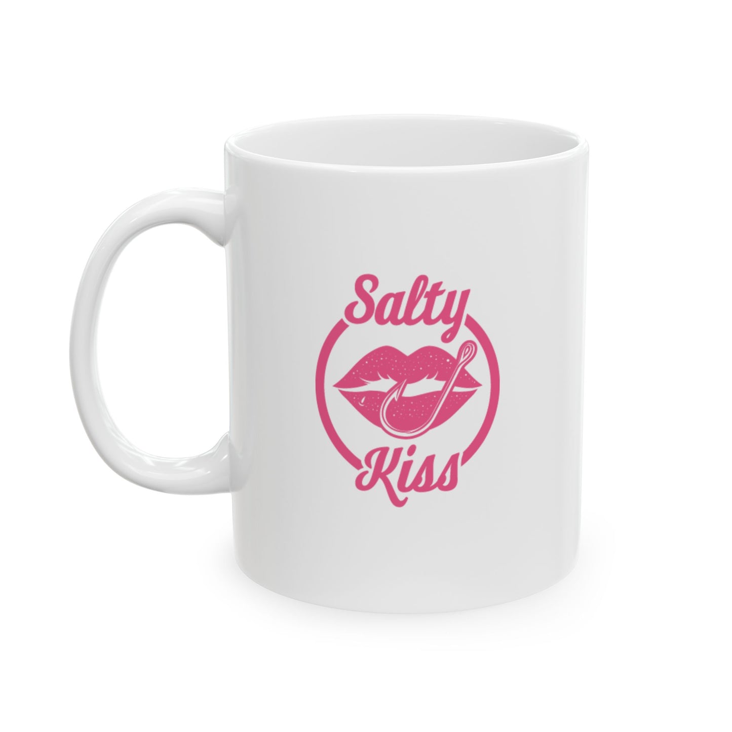 Salty Kiss Ceramic Mug - Stylish Coffee Cup