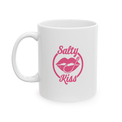 Salty Kiss Ceramic Mug - Stylish Coffee Cup