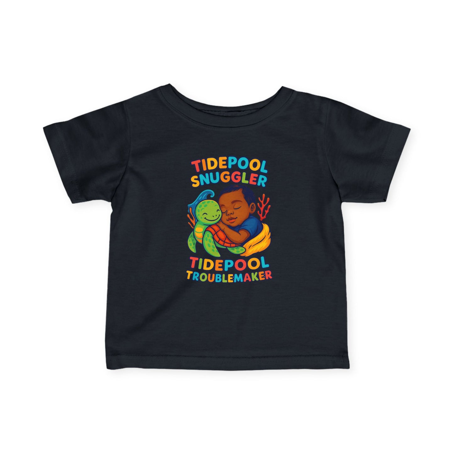 "Tidepool Snuggler" Infant Tee