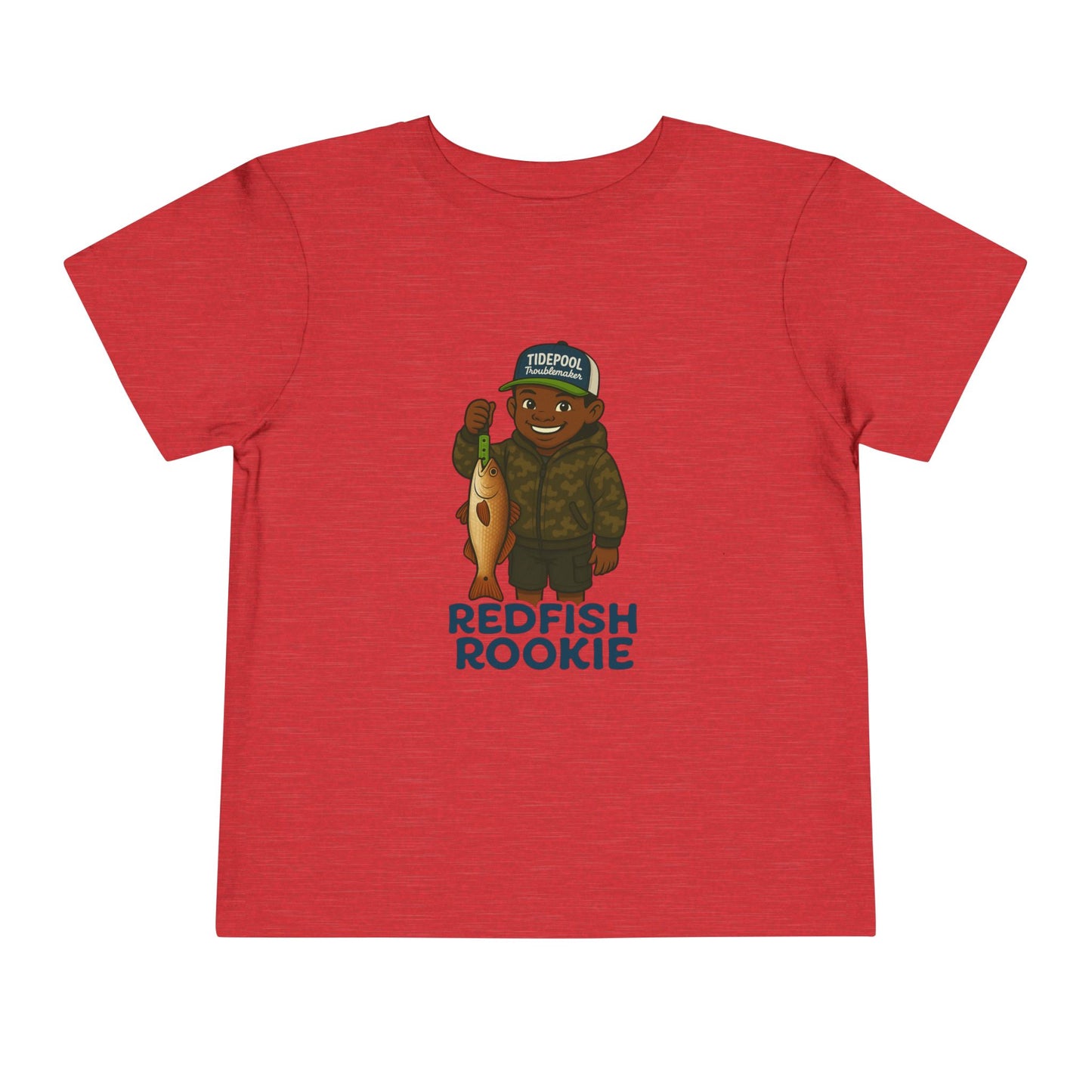 Toddler Boys Fishing Tee – Redfish Rookie