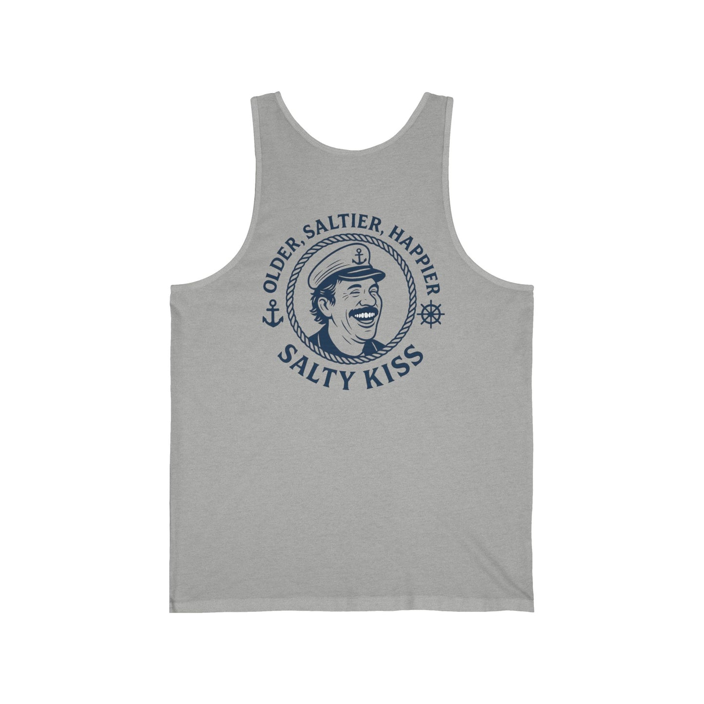 "Older, Saltier, Happier" Tank Top