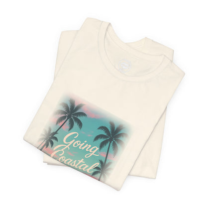 "Going Coastal Beach Scene" Tee Women