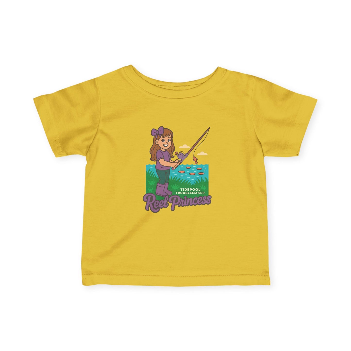 "Reel Princess" Infant Tee