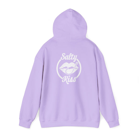 "Salty Kiss" Heavy Blend™ Hoodie - white logo