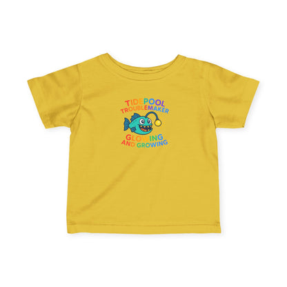 "Glowing and Growing" Infant Tee Unisex