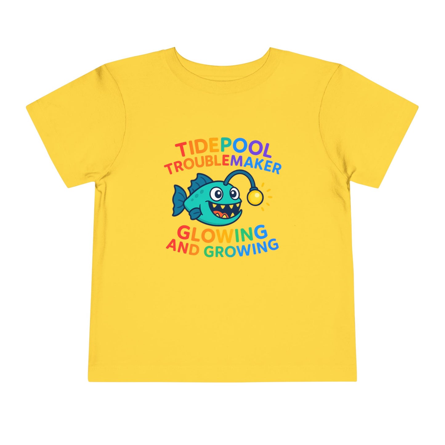 Toddler Fish Graphic Tee – Glowing and Growing – Unisex