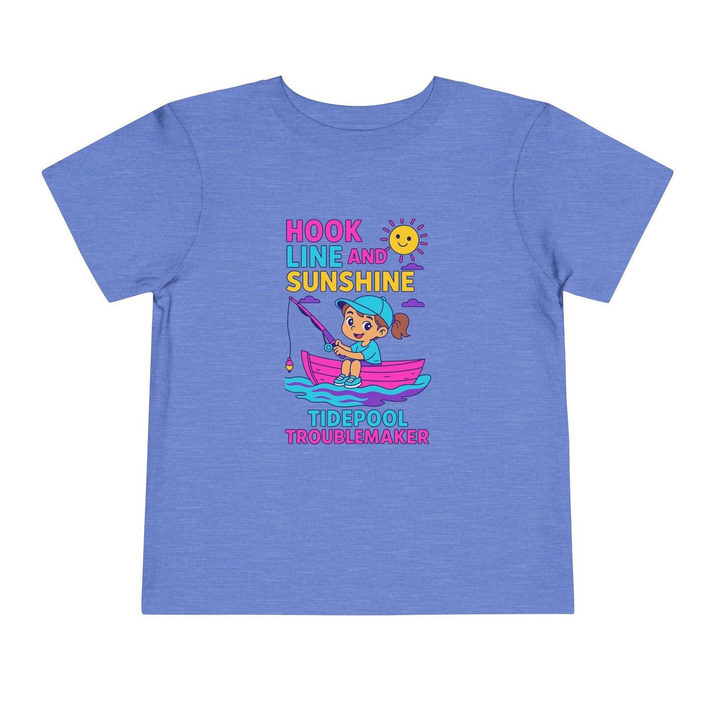 "Hook Line and Sunshine" Toddler Tee