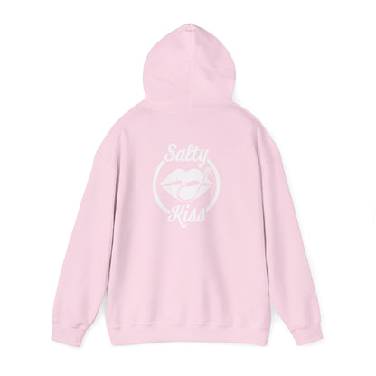 "Salty Kiss" Heavy Blend™ Hoodie - white logo