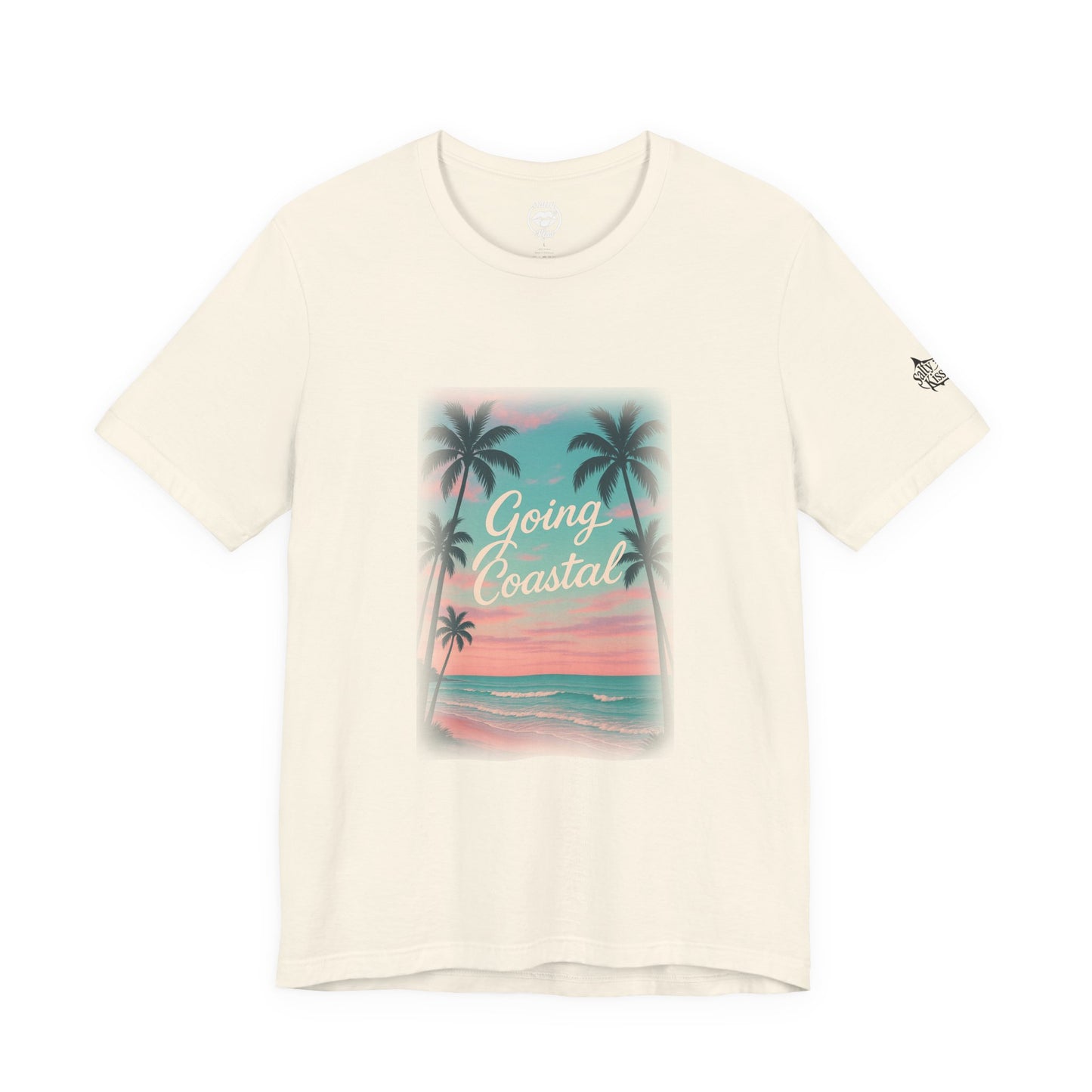 "Going Coastal Beach Scene" Tee Women