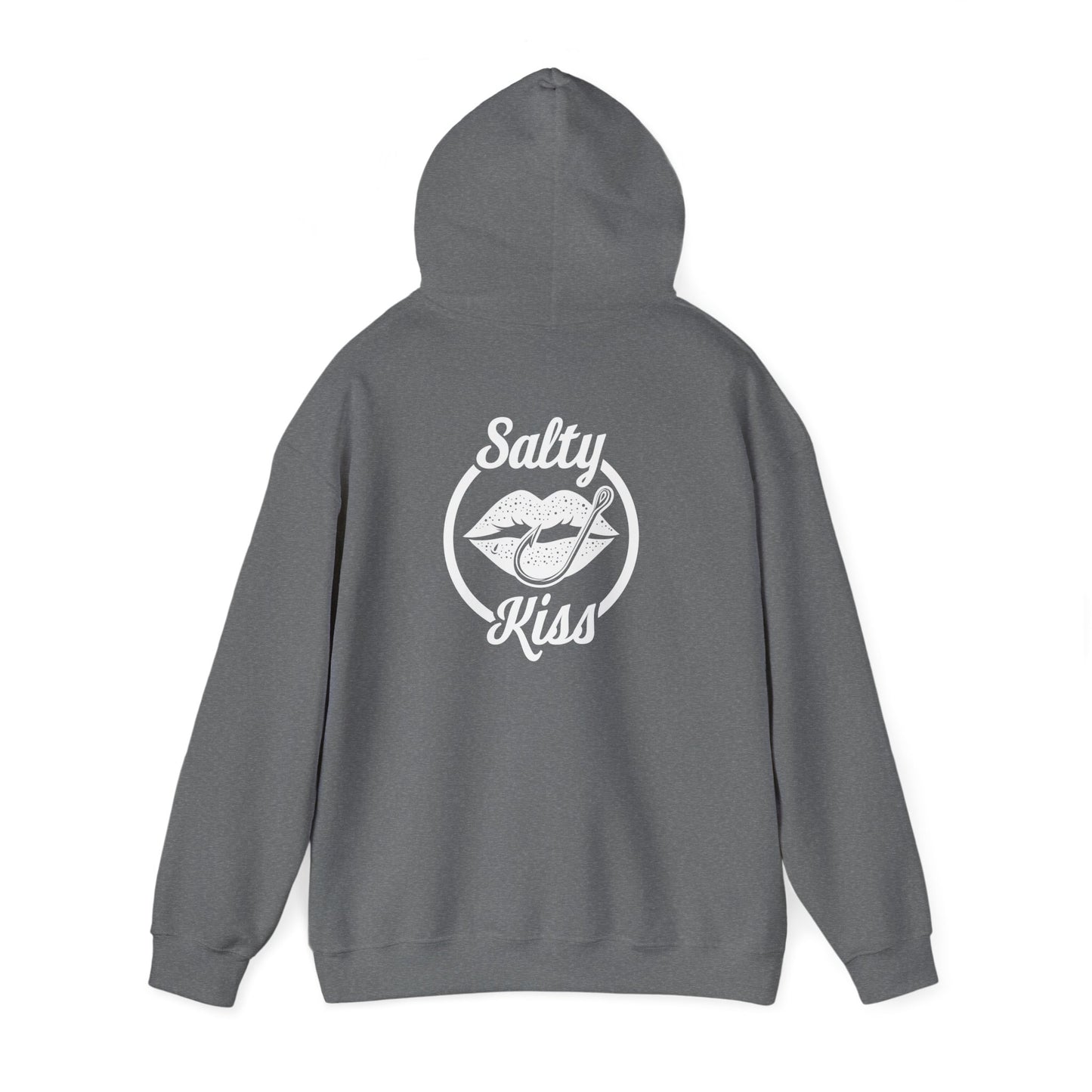 "Salty Kiss" Heavy Blend™ Hoodie - white logo