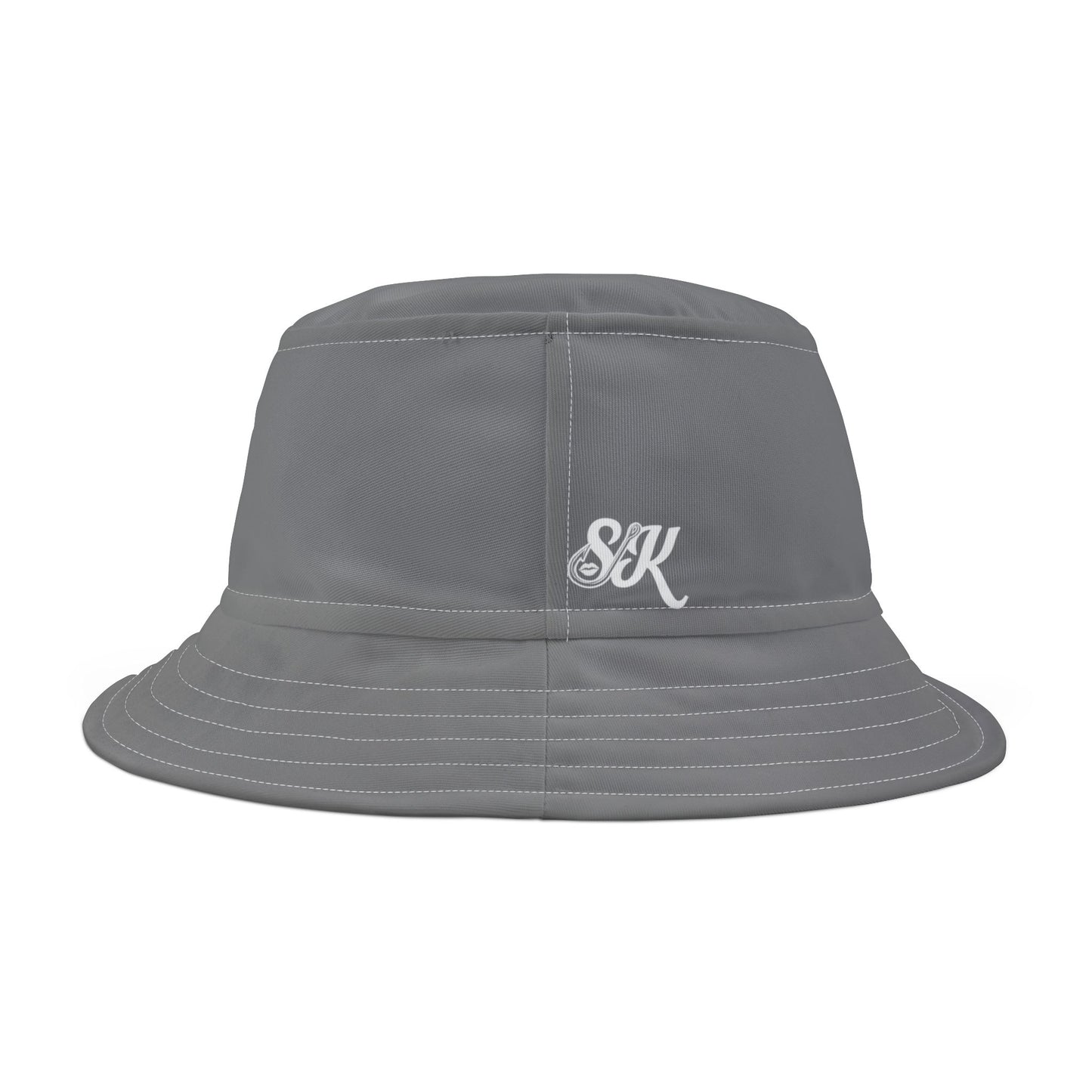"Salty Kiss" Bucket Hat - white logo