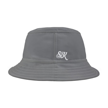 "Salty Kiss" Bucket Hat - white logo
