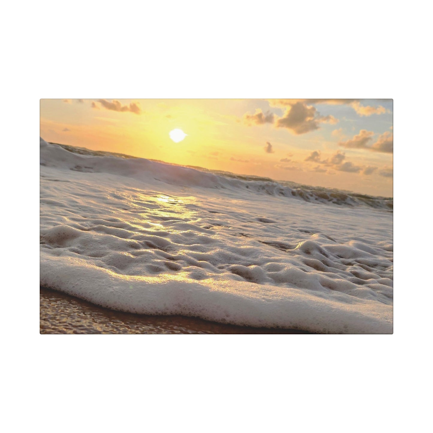 Coastal Canvas Wall Art, Ocean Sunset Wraps, Beach Home Decor, Nautical Wall Art, Coastal Living, Nature Print