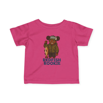 Infant Girls Fishing Tee - Redfish Rookie