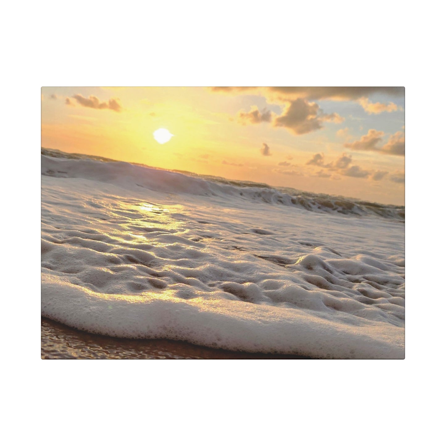 Coastal Canvas Wall Art, Ocean Sunset Wraps, Beach Home Decor, Nautical Wall Art, Coastal Living, Nature Print