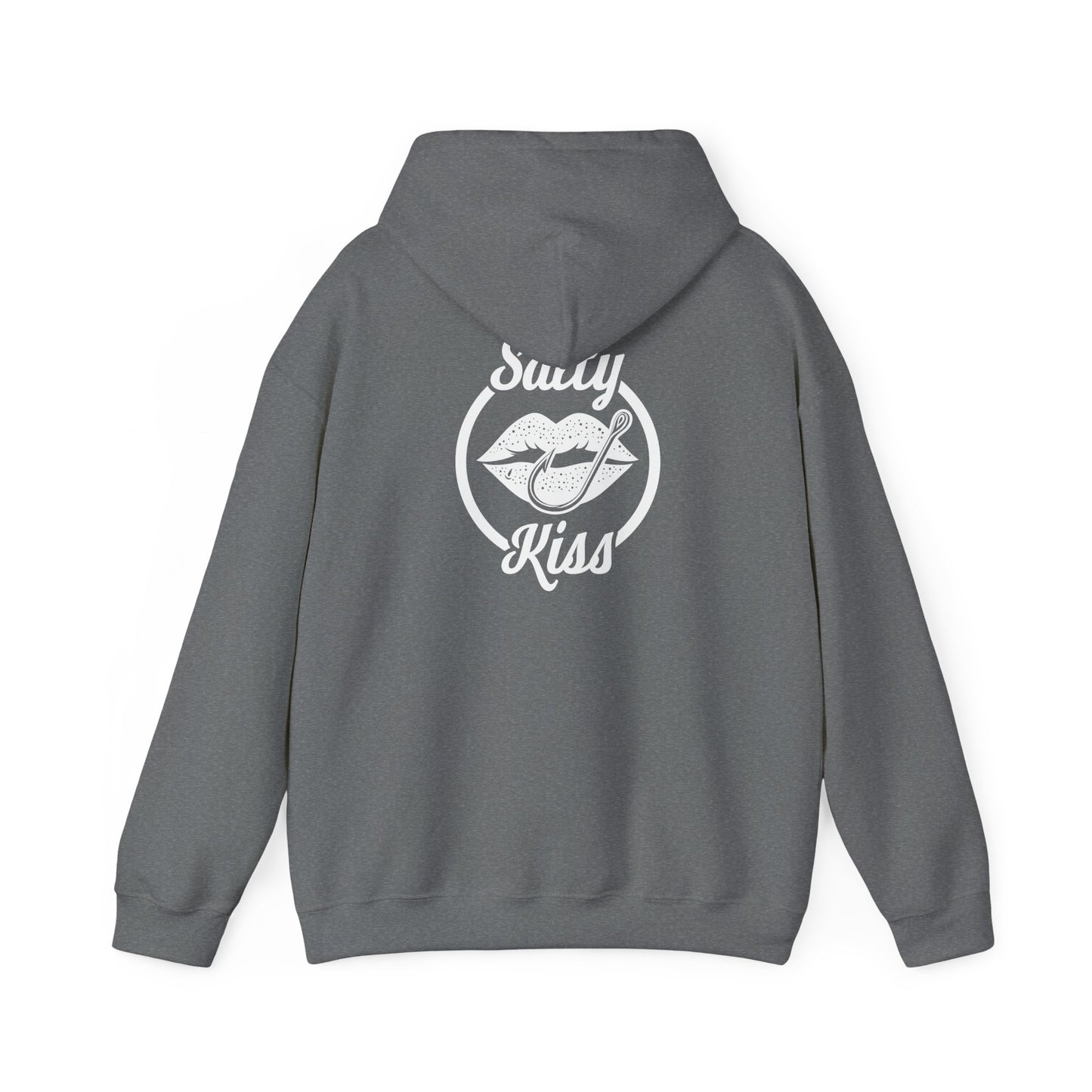 "Salty Kiss" Heavy Blend™ Hoodie - white logo