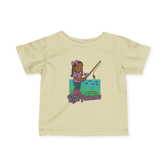 Infant Girls Fishing Tee - Reel Princess