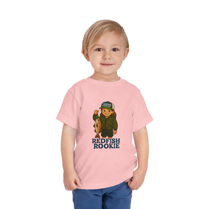 Toddler Girls Fishing Tee – Redfish Rookie