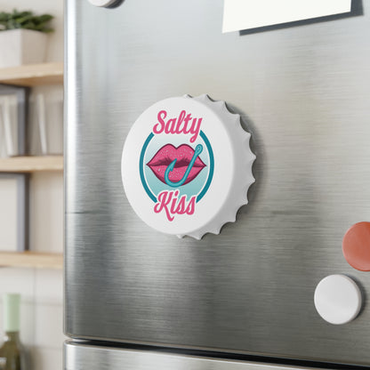 Chic Bottle Opener "Salty Kiss", Unique Kitchen Gift, Fun Barware