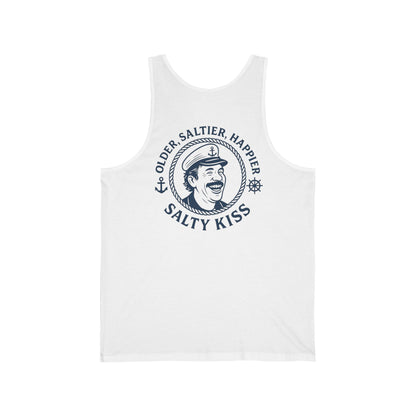"Older, Saltier, Happier" Tank Top